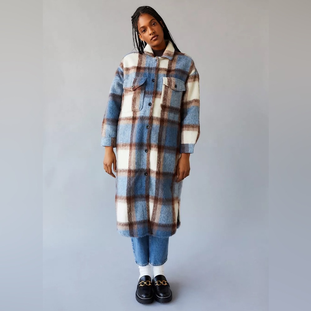 OBEY Emile Brushed Longline Jacket